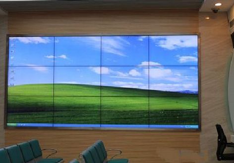 东海液晶拼接屏的另类用法。